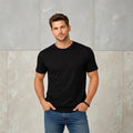 Classic Black Crew Neck Tee
