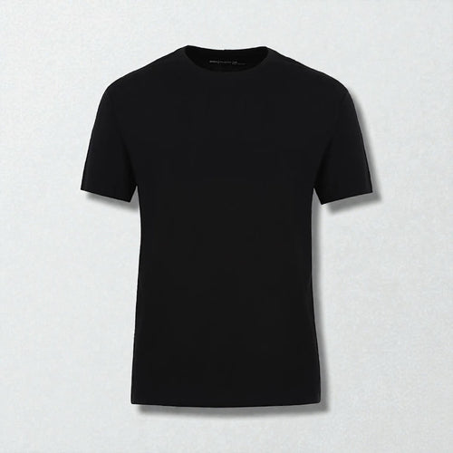 Classic Black Crew Neck Tee
